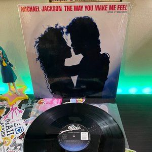 Michael Jackson "The Way You Make Me Feel (Special 12" Single Mixes)" 12" Vinyl